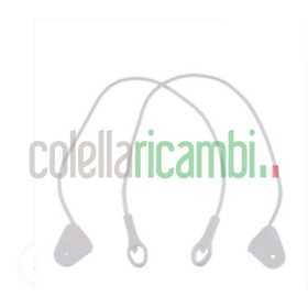Kit 2 Pezzi Cerniera Cavo Molla per Porta Lavastoviglie Vestel Sharp