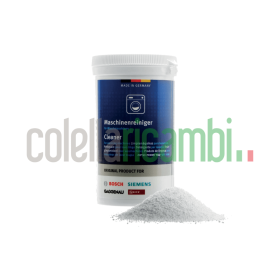 Detergente sgrassante lavatrice 200gr Bosch Siemens Neff Gaggenau 00311925