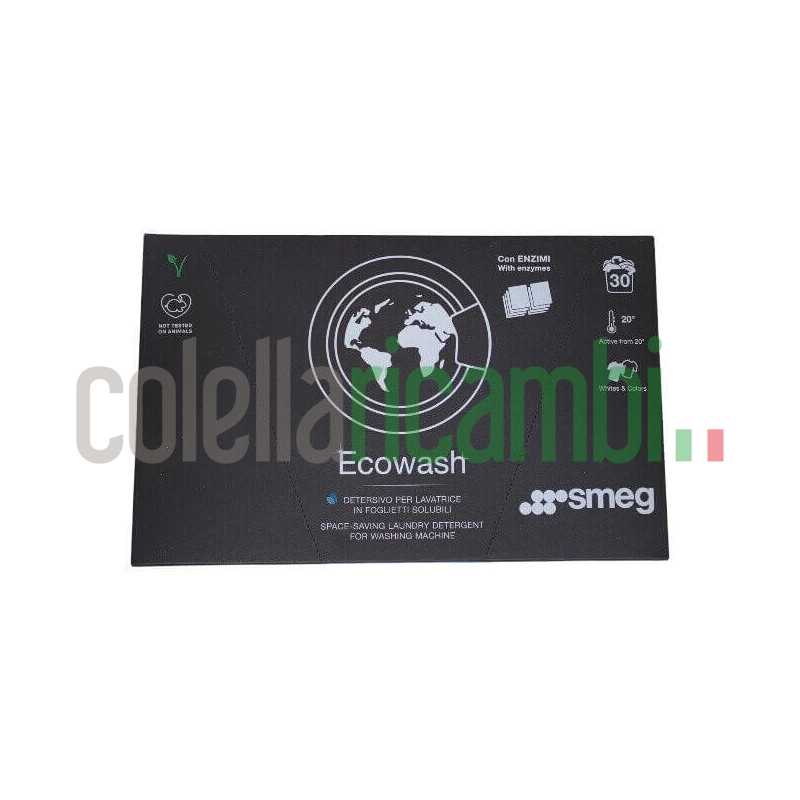 Detersivo per lavatrice in foglietti solubili Ecowash originale SMEG