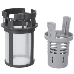 Assieme Bicchierino Micro filtro Dark Grey Lavastoviglie Whirlpool C00386682