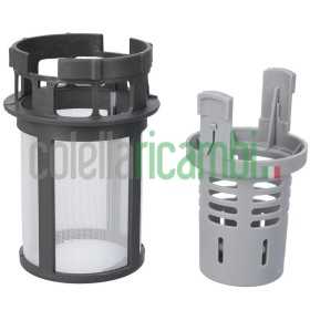 Assieme Bicchierino Micro filtro Dark Grey Lavastoviglie Whirlpool C00386682