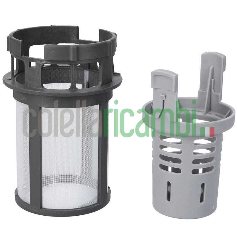 Assieme Bicchierino Micro filtro Dark Grey Lavastoviglie Whirlpool C00386682