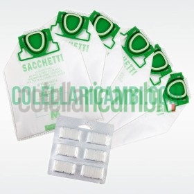 Sacchetti Compatibili per Vorwerk Folletto VK200 (6 PZ)