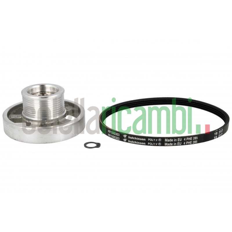 Puleggia Beko + Cinghia Lavatrice 492204404