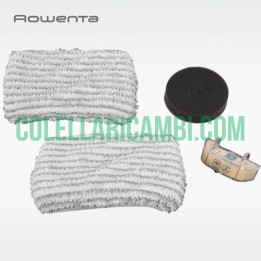 Kit Sostituzione Filtro Schiuma, 2 Salviette in Microfibra Cartuccia Anticalcare