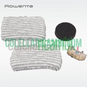 Kit Sostituzione Filtro Schiuma, 2 Salviette in Microfibra Cartuccia Anticalcare