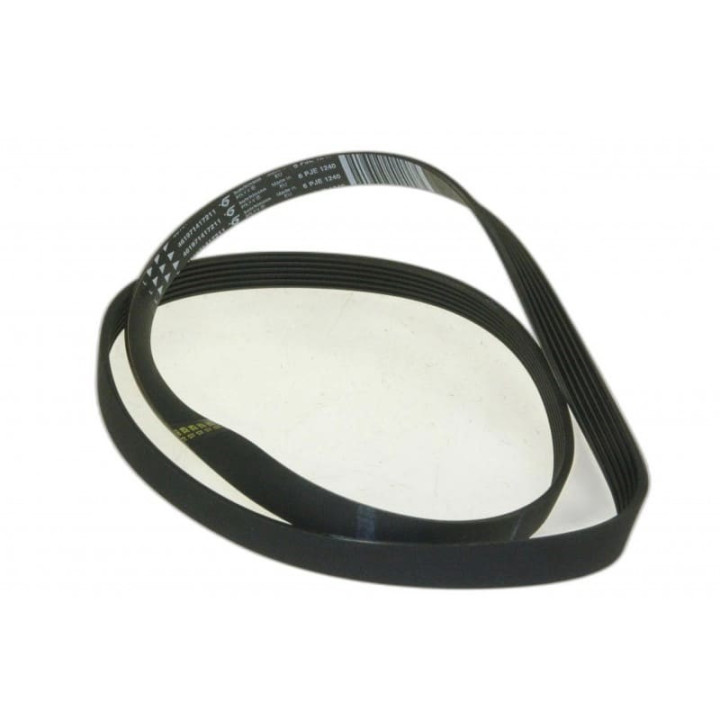 Cinghia Whirlpool Poly-V, Sigla 1240 J6 Lavatrice 480111100187