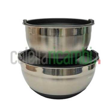 Set 2 ciotole in Alluminio Originale Vorwerk Bimby