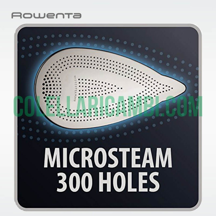 Ferro da Stiro a Vapore con Piastra in Microsteam 300 Rowenta DW4110 Autosteam Potenza 2350 W