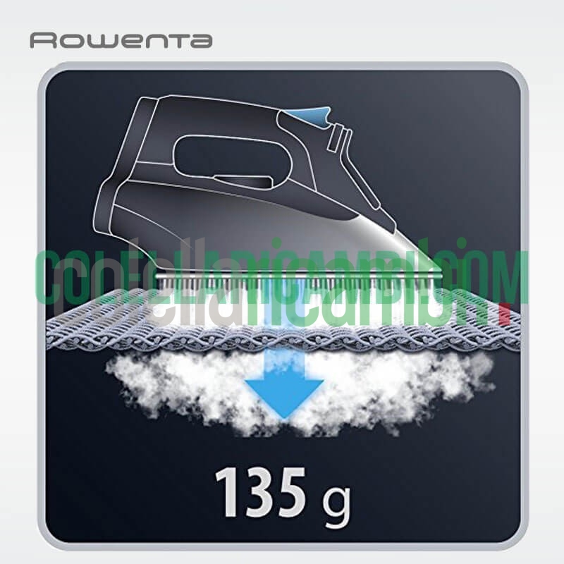 Ferro da Stiro a Vapore con Piastra in Microsteam 300 Rowenta DW4110 Autosteam Potenza 2350 W