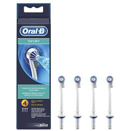 Beccucci di Ricambio ED17 MD17 Oxi Jet per Idropulsori Elettrici Oral-B (4 pz)