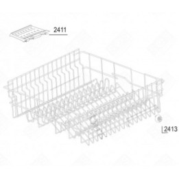 Cesto Beko Superiore Ral 7037 Lavastoviglie 1751309500