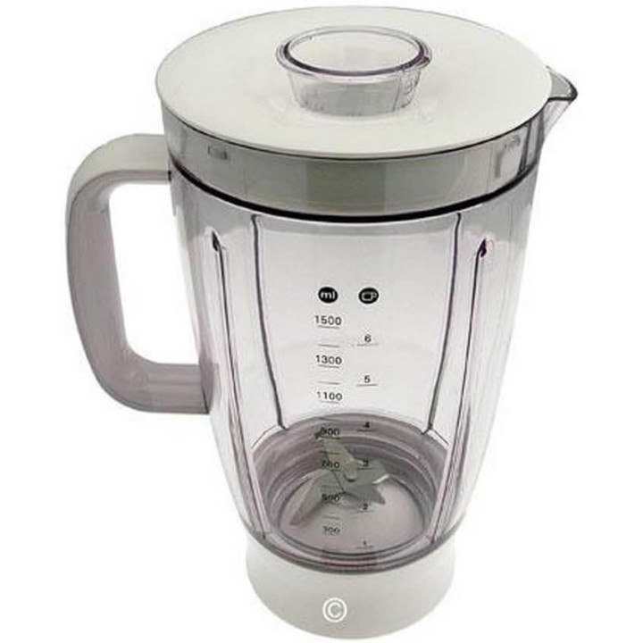 Vendita Ciotola frullatore/mixer completa 1,5 l acrilico bianco Robot da cucina e Cuocitutto - KW681153