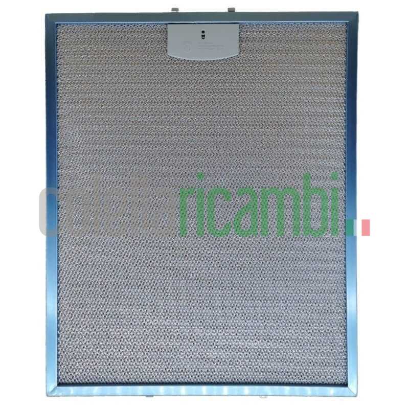 Filtro alluminio 284x352x8 mm Cappa Tecnowind