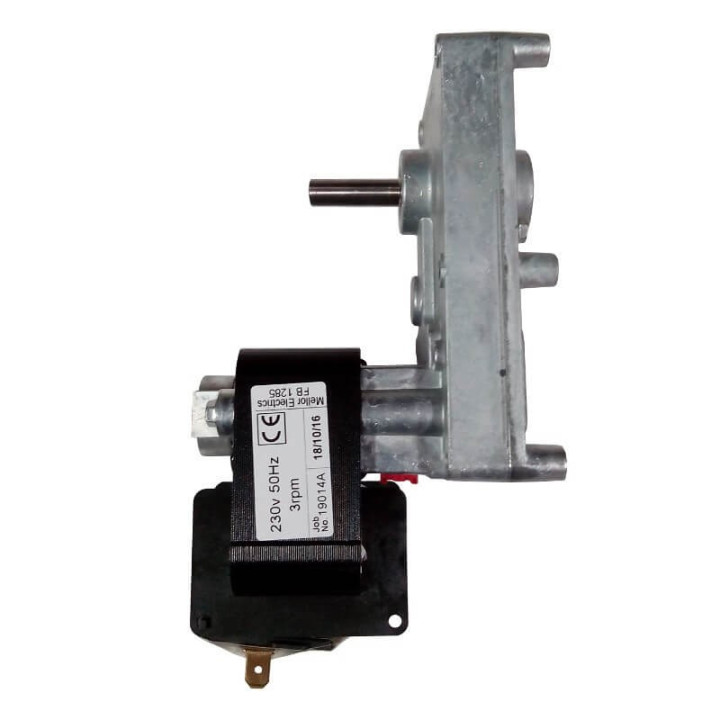Motoriduttore 3Rpm Pacco 32Mm C/Encoder Rotazione Oraria - Albero 8,5Mm Stufe a Pellet 14702019
