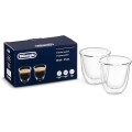 De'Longhi Bicchieri Espresso, Tazzine di Vetro a Doppia Parete DLSC310