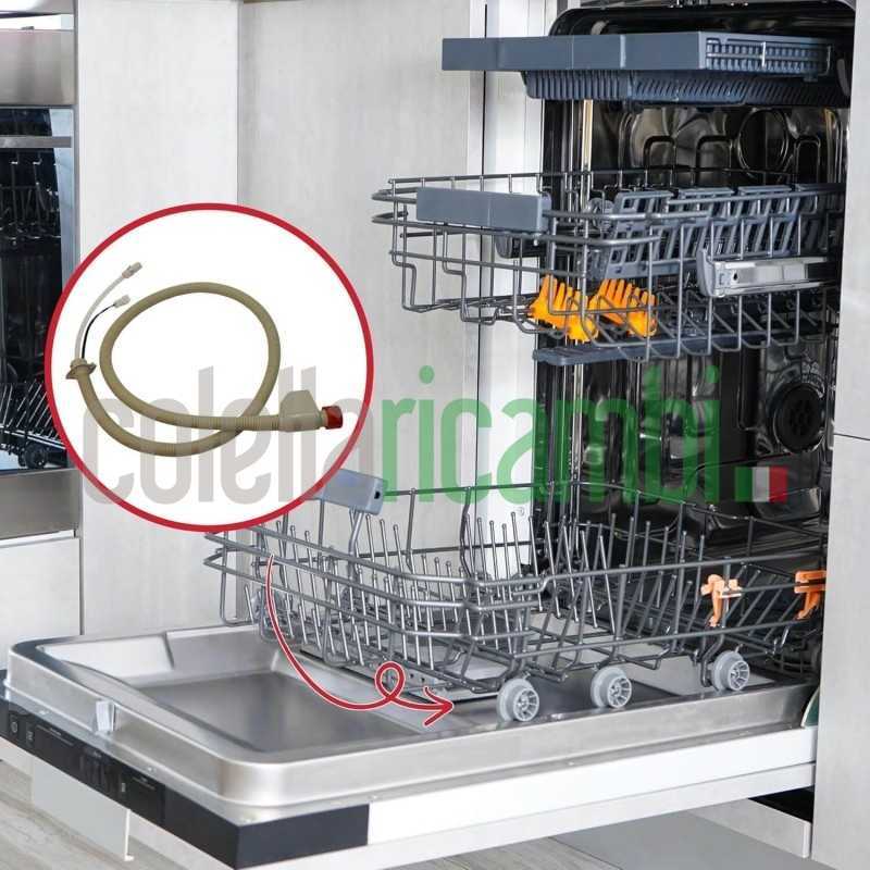 Tubo Carico Acqua Stop L1475mm Lavastoviglie 140180589016