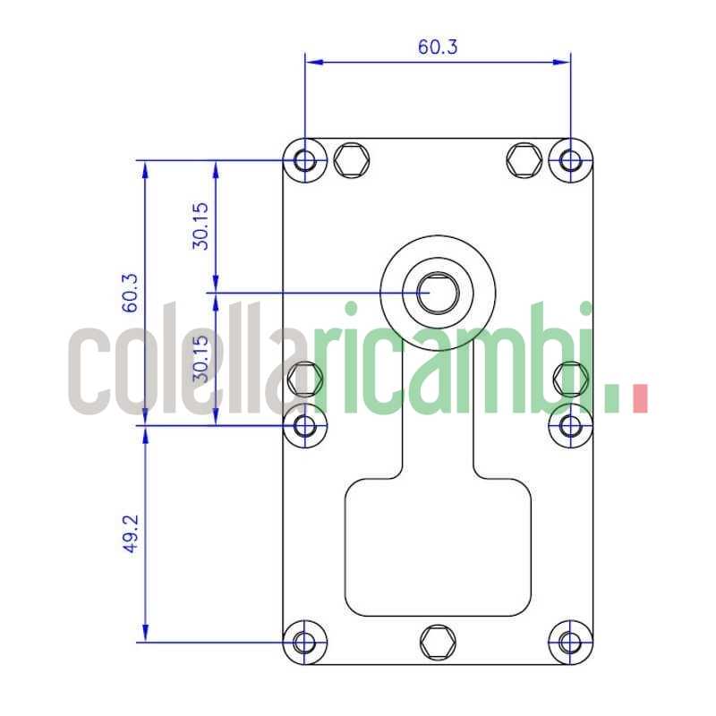 Motoriduttore 3Rpm Pacco 32Mm Albero 8,5Mm Spianatura Singola, Rotazione Oraria, Con Encoder 14702016