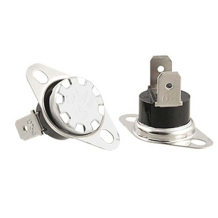 Termostato Bimetallico Nc 55°C Con Flangia 14704016