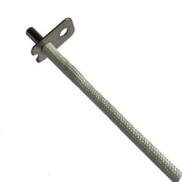 Sonda Ntc 1K A 200°C 4X40 C/Flangia 1Mt Stufe a Pellet Clam 14708008