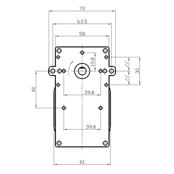 Motoriduttore Kenta K9115005 1,5Rpm H30 Stufe a Pellet Deville 14702051