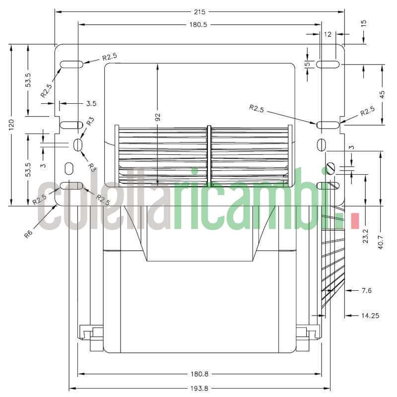 Gruppo Motore Gt500ce01 L2natalini Stufe a Pellet Deville 14706060