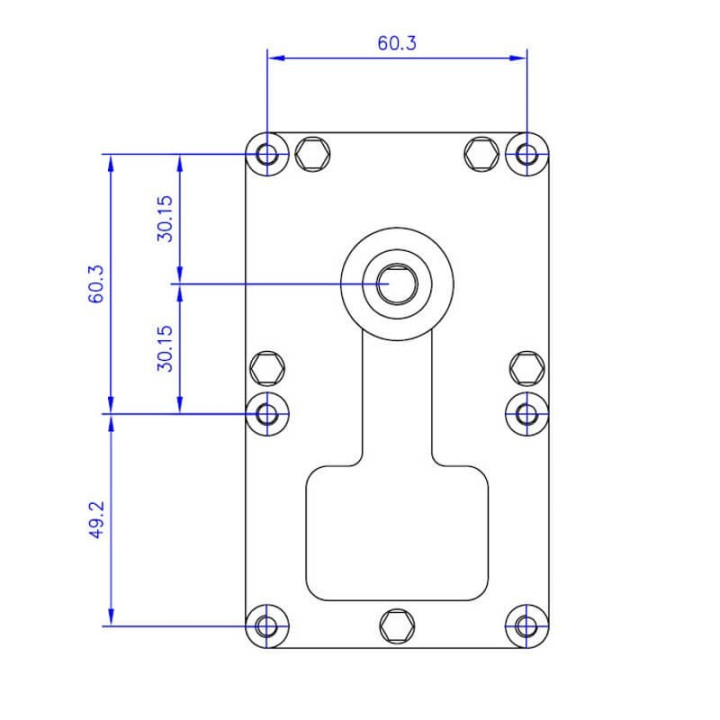 Motoriduttore T3 2Rpm Albero 9,5Mm Spianato-Rotazione Oraria Ecoforest Stufe a Pellet 14702003