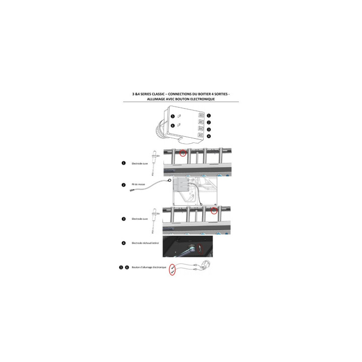 Pulsante D`Accensione Barbecue Campingaz 5010005834