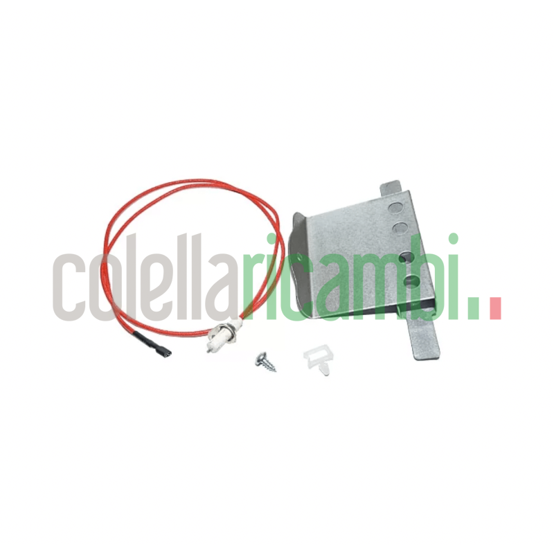 Elettrodo + Supporto Attacco Tondo VERS. 200 per barbecue Campingaz