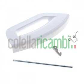 Maniglia Completa. Global White Futura Lavatrice Indesit C00507932