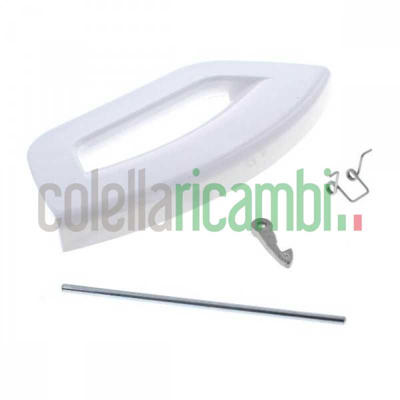 Maniglia Completa. Global White Futura Lavatrice Indesit C00507932