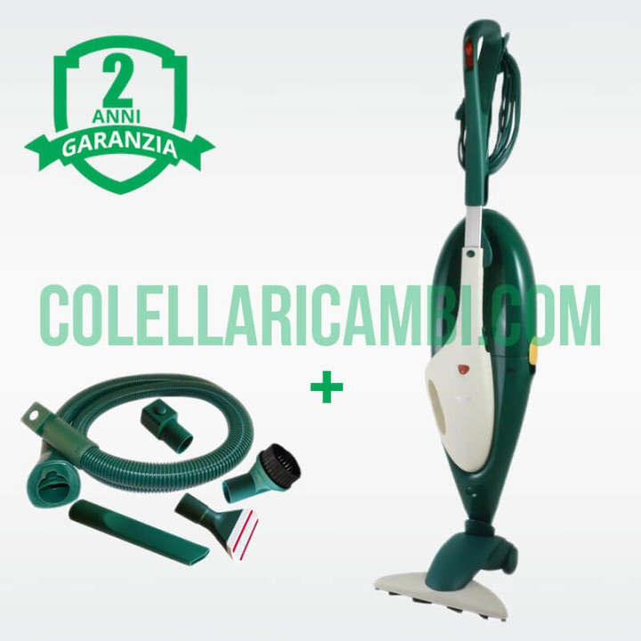Aspirapolvere Vorwerk Folletto VK135 Rigenerato + Tubo Accessori con Garanzia