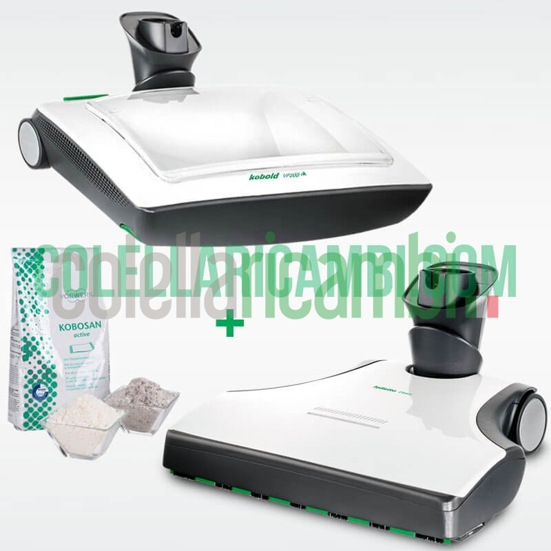 Set Battitappeto EB400 e Lavatappeto VF200 Originale Vorwerk Folletto x VK200