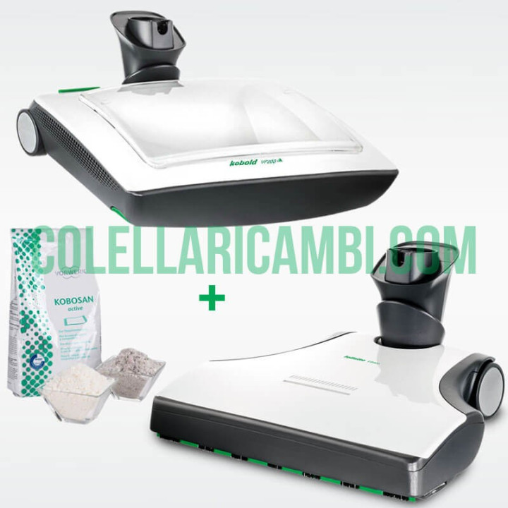 Set Battitappeto EB400 e Lavatappeto VF200 Originale Vorwerk Folletto x VK200