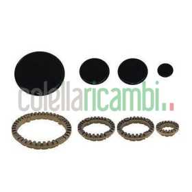 Kit Piattelli + Corone Originali Adattabile - Indesit