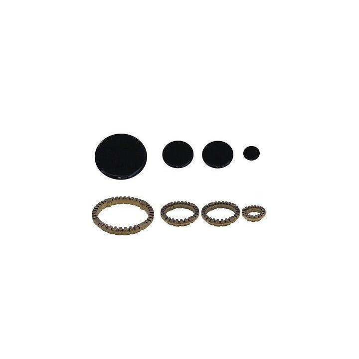 Kit Piattelli + Corone Originali Adattabile - Indesit