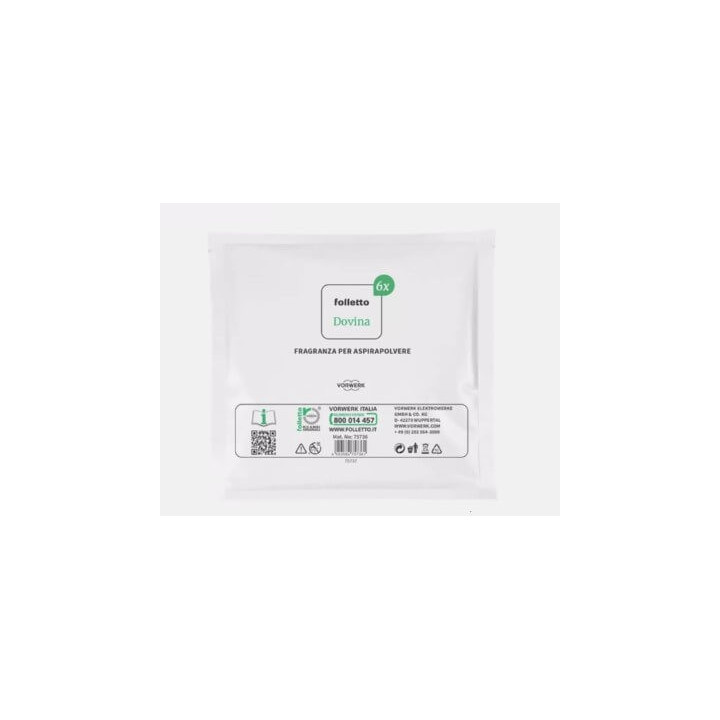 Dovina Profumini Originali Vorwerk Folletto 6 PCS