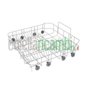 Cestello inferiore per lavastoviglie con rotelle Rex 140133729099