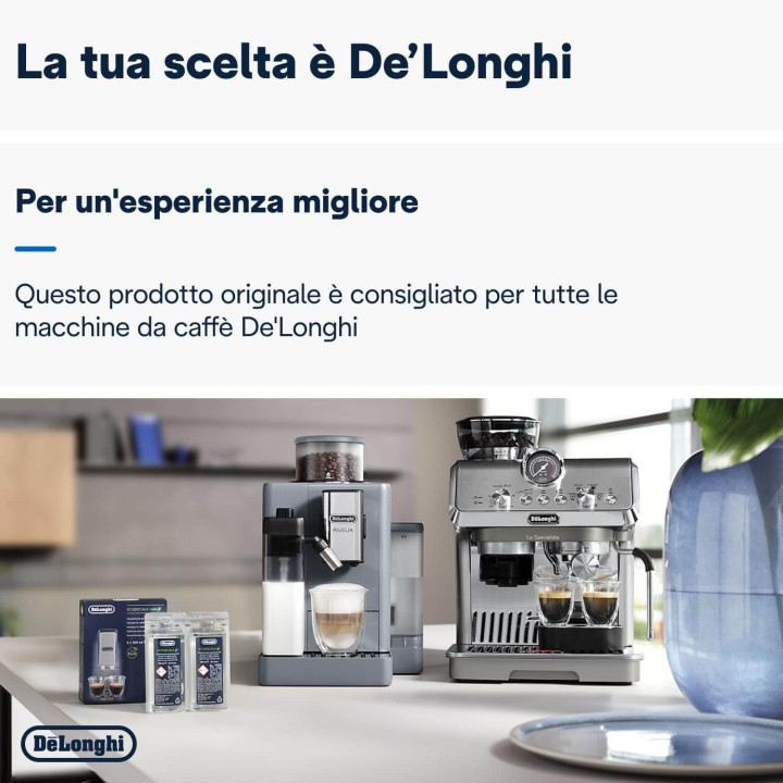 De'Longhi Dlsc200 Ecodecalk Decalcificante Naturale Per Tutte Le Macchine Da Caffè
