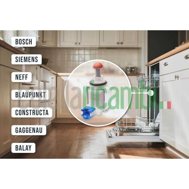 Valvola Bosch Di Scarico Per Lavastoviglie Lavastoviglie 0011033896