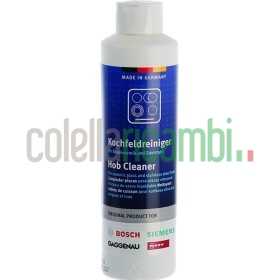 Detergente liquido pulizia vetroceramica 250ml piano cottura Bosch Siemens 00311896