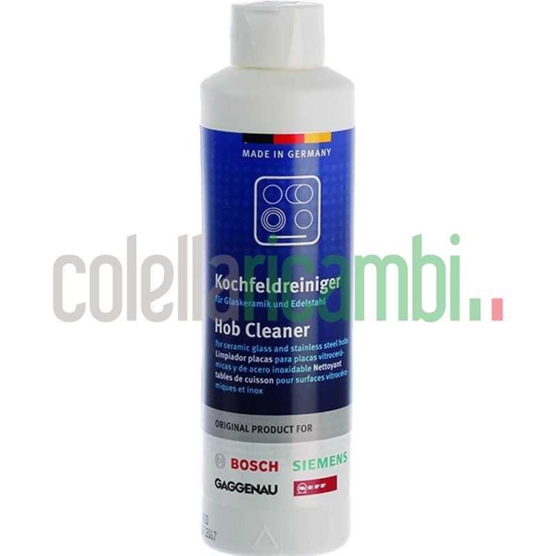Detergente liquido pulizia vetroceramica 250ml piano cottura Bosch Siemens 00311896