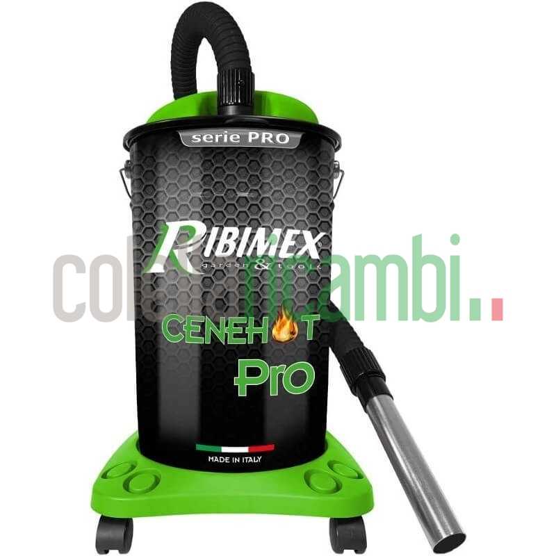 Aspiracenere Ribimex Cenehot PRO ceneri calde 25lt  Professionale