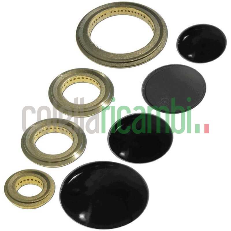Kit Coroncine Cappellotti Piano cottura Smeg 902000