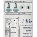 Filtro acqua Gen2 frigorifero Wpro Samsung Maytag 484000000513