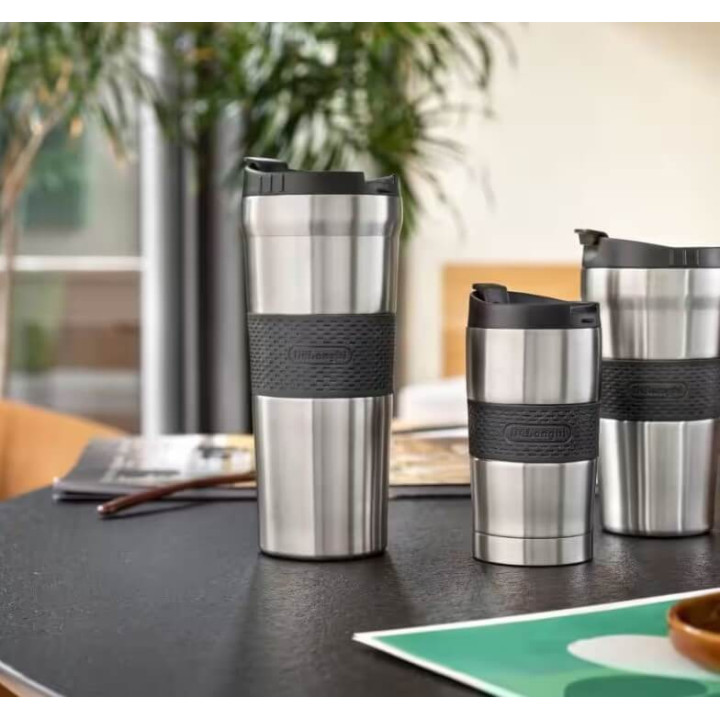 Tazza termica a doppia parete in acciaio, 235 ml Originale DeLonghi