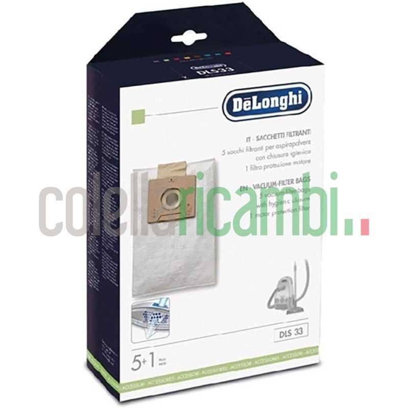 Delonghi sacchi microfibra DLS33 aspirapolvere XLence