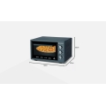 Behome Forno Elettrico 38 litri Ventilato