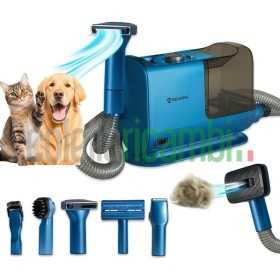 Tosatrice per Cani e Gatti a pelo lungo e Corto 6 in 1 per animali domestici