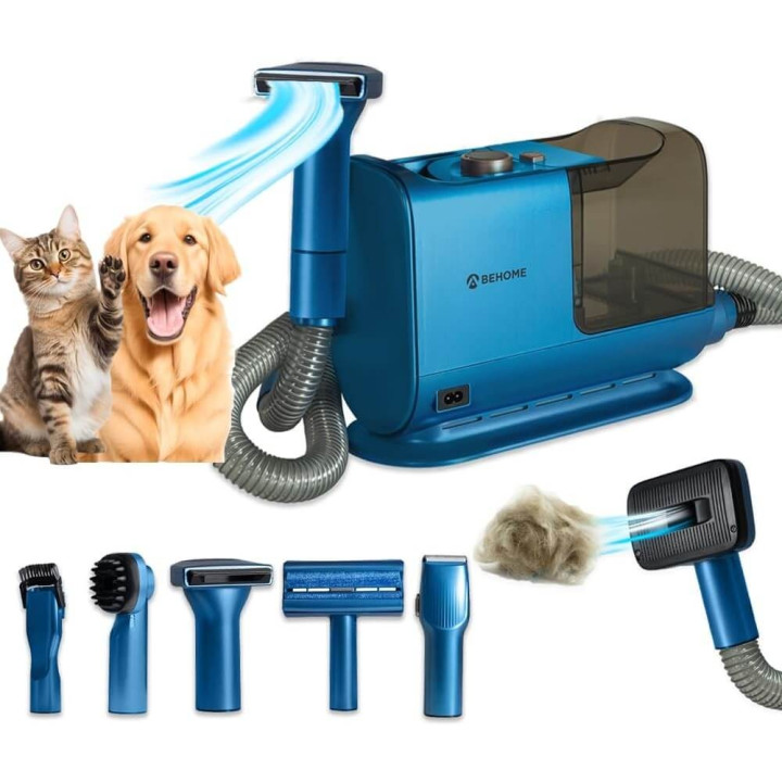Tosatrice per Cani e Gatti a pelo lungo e Corto 6 in 1 per animali domestici
